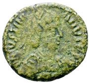 10 Nummi - Justinian I Ravenna; Bust Right obverse image