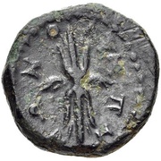 Æ18, Greece (ancient), 200 BC - 1 BC reverse image
