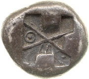 Stater, Greece (ancient), 520 BC - 480 BC reverse image