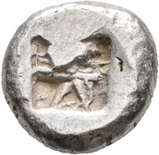 Stater, Greece (ancient), 500 BC - 480 BC reverse image