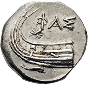 Stater, Greece (ancient), 400 BC - 300 BC reverse image
