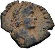 10 Nummi - Justinian I CONCORDI; Antioch; ΘYΠOΛS, Bust Right obverse image