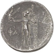 Tetradrachm, Greece (ancient), 167 BC - 130 BC reverse image