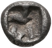 1⁄16 Stater - Kroisos, Greece (ancient), 560 BC - 546 BC reverse image