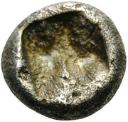 1⁄24 Stater - Kroisos Sardes, Greece (ancient), 560 BC - 546 BC reverse image