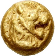 Hemihekte - Alyattes II Sardes obverse image