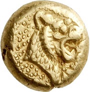 Hemihekte - Alyattes II Uncertain mint obverse image