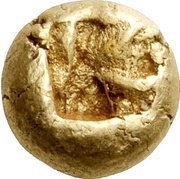 Hemihekte - Alyattes II Uncertain mint, Greece (ancient), 610 BC - 560 BC reverse image