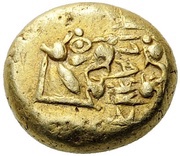 Trite - Alyattes II "Branch" mint obverse image