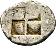 Diobol, Greece (ancient), 485 BC - 470 BC reverse image