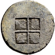 Tetrobol, Greece (ancient), 480 BC - 470 BC reverse image