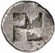 Tetradrachm, Greece (ancient), 490 BC reverse image