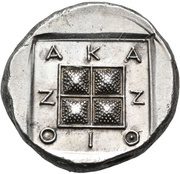Tetradrachm - Alexios, Greece (ancient), 380 BC - 350 BC reverse image