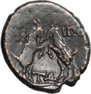 Æ20, Greece (ancient), 187 BC - 168 BC reverse image