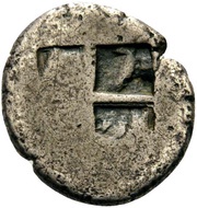 ⅙ Stater, Greece (ancient), 495 BC - 477 BC reverse image