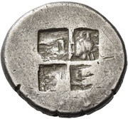 Stater, Greece (ancient), 478 BC - 470 BC reverse image