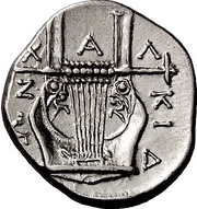 Tetrobol, Greece (ancient), 432 BC - 348 BC reverse image