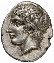 Tetradrachm Olynthos obverse image