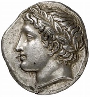 Tetradrachm Olynthos obverse image