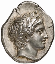 Tetradrachm - Olympichos Olynthos obverse image