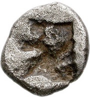 Diobol, Greece (ancient), 500 BC reverse image