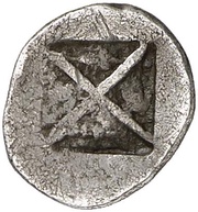 Trihemiobol, Greece (ancient), 500 BC - 480 BC reverse image