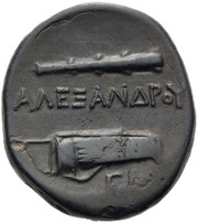 Chalkon - Alexander III, Greece (ancient), 336 BC - 323 BC reverse image