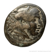 Tetrachalkon - Amyntas III Aigai or Pella mint obverse image