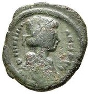 10 Nummi - Justinian I Perugia obverse image