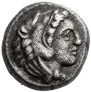 Hemidrachm In the name of Alexander III; Amphipolis obverse image