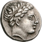 Tetrobol - Philip III Amphipolis obverse image