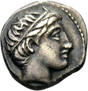 ⅕ Tetradrachm - Philip III Arrhidaios Amphipolis obverse image