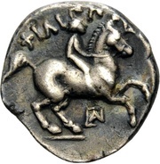 ⅕ Tetradrachm - Philip III Arrhidaios Amphipolis, Greece (ancient), 318 BC - 317 BC reverse image