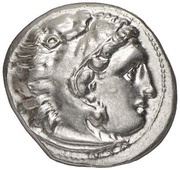 Drachm - Alexander III Kolophon obverse image