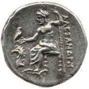 Drachm - Alexander III Sardis, Greece (ancient), 334 BC - 323 BC reverse image