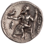Drachm - Alexander III Sardis, Greece (ancient), 334 BC - 323 BC reverse image