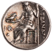 Drachm - Alexander III Sardis, Greece (ancient), 334 BC - 323 BC reverse image