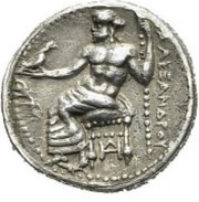 Drachm - Alexander III Miletos, Greece (ancient), 325 BC - 323 BC reverse image