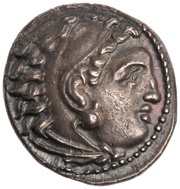 Drachm In the name of Alexander III; Magnesia obverse image