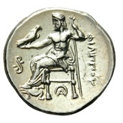 Drachm - Philip III Lampsakos, Greece (ancient), 323 BC - 317 BC reverse image