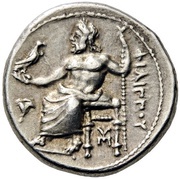 Drachm - Philip III Arrhidaios Sardes, Greece (ancient), 323 BC - 319 BC reverse image
