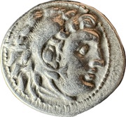 Drachm In the name of Alexander III; Magnesia ad Maeandrum obverse image