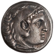 Drachm In the name of Alexander III; Abydos obverse image