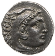 Drachm In the name of Alexander III; Abydos obverse image