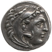 Drachm In the name of Alexander III; Abydos obverse image