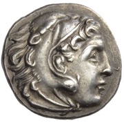 Drachm In the name of Alexander III; Abydos obverse image