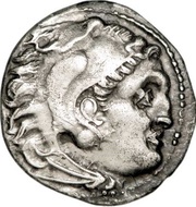 Drachm In the name of Alexander III; Teos obverse image