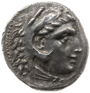 Drachm In the name of Alexander III; Abydos obverse image