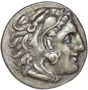 Drachm In the name of Alexander III; Abydos obverse image