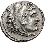 Drachm In the name of Alexander III; Karne obverse image